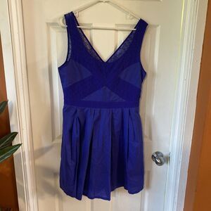 American Eagle Outfitters Dress Women’s Size 12 Sleeveless Purple Above Knee ￼